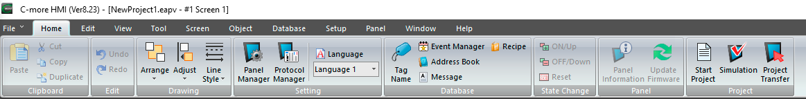 c-more panel