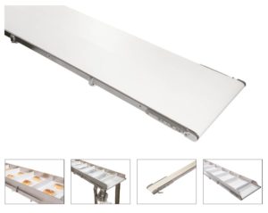 Conveyor sanitario bajo perfil: Dorner AquaGard LP para líneas de alimentos y farmacéutico Dorner AquaGard LP conveyor sanitario bajo perfil acero inoxidable linea alimentos