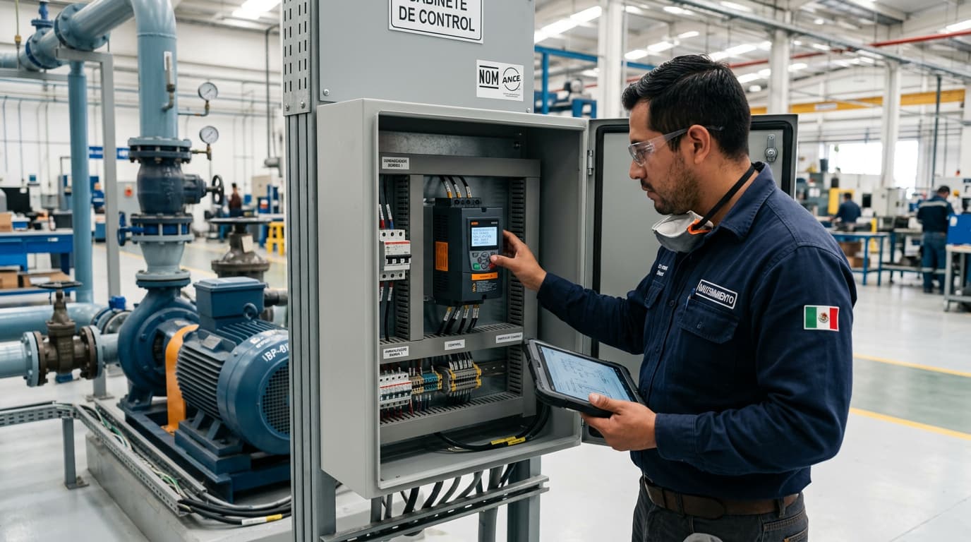 Variador de frecuencia industrial vs arrancador suave: cómo elegir el control correcto para tus motores arrancador suave industrial Stellar SR22 aplicacion bomba centrifuga planta industrial sdi