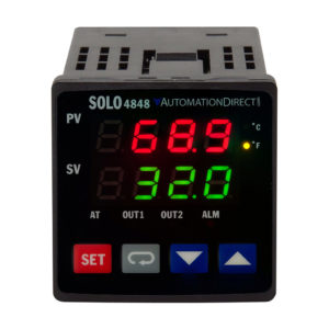 Los 3 componentes del control de temperatura industrial que toda planta necesita controlador de temperatura SOLO SL4848 panel industrial 1-16 DIN display LED PID
