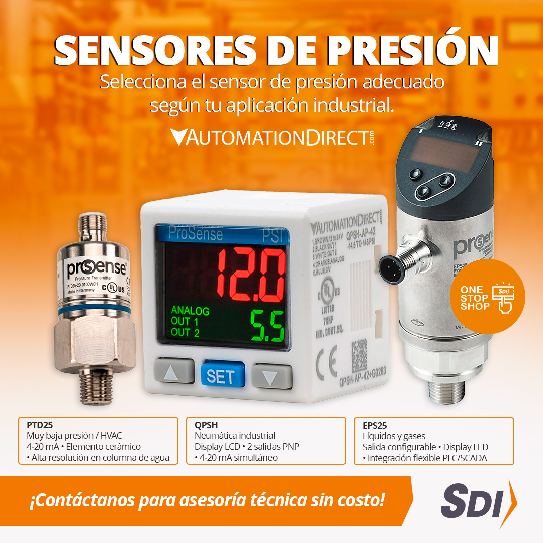 Los tipos de sensores de presión industrial y cómo elegir el correcto según tu aplicación tipos de sensores de presión industrial
