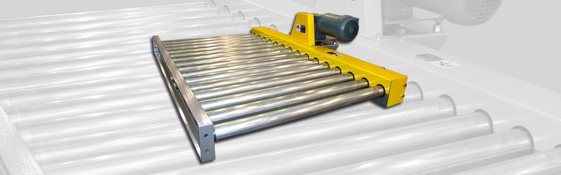 Conveyors de rodillos industriales y modulares: como elegir el sistema correcto para tu planta conveyor de rodillos CDLR Omni Metalcraft carga pesada paletizado industrial