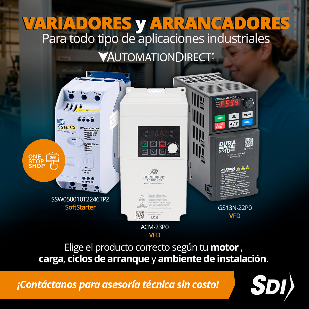 VFD vs softstarter diferencias
