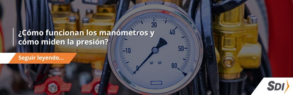 ¿Cómo funcionan los manómetros y cómo miden la presión?