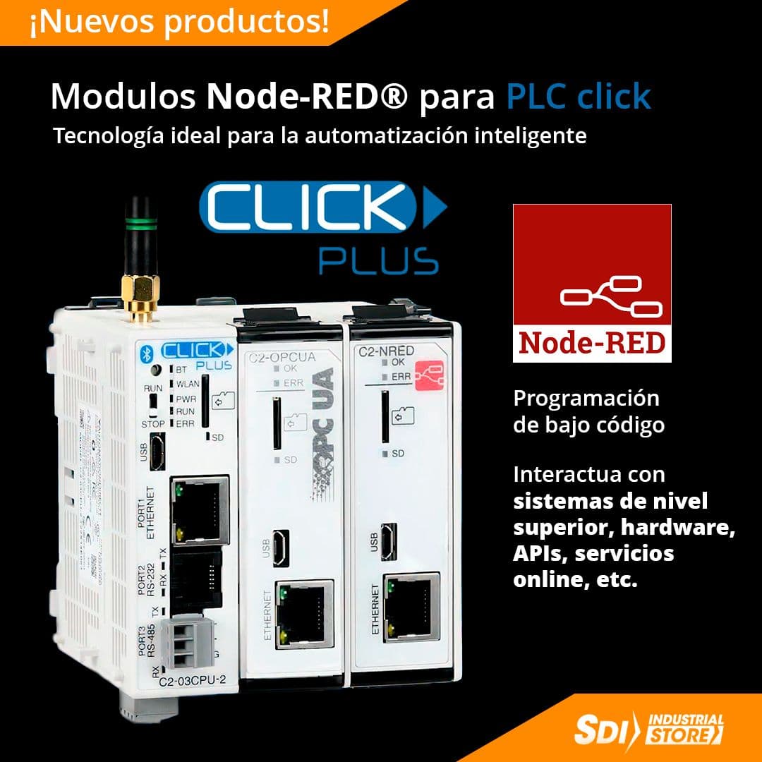 Automatización inteligente: Monitoreo y control remoto en planta industrial con NODE-RED® Automatización inteligente Node Red