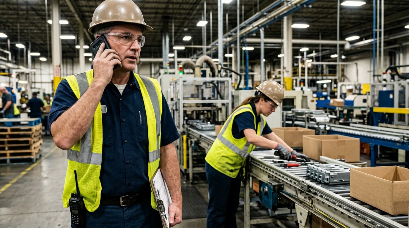 Qué incluye una póliza de mantenimiento industrial y por qué tu planta la necesita mantenimiento industrial tiempo respuesta falla equipo conveyor planta produccion paro sdi