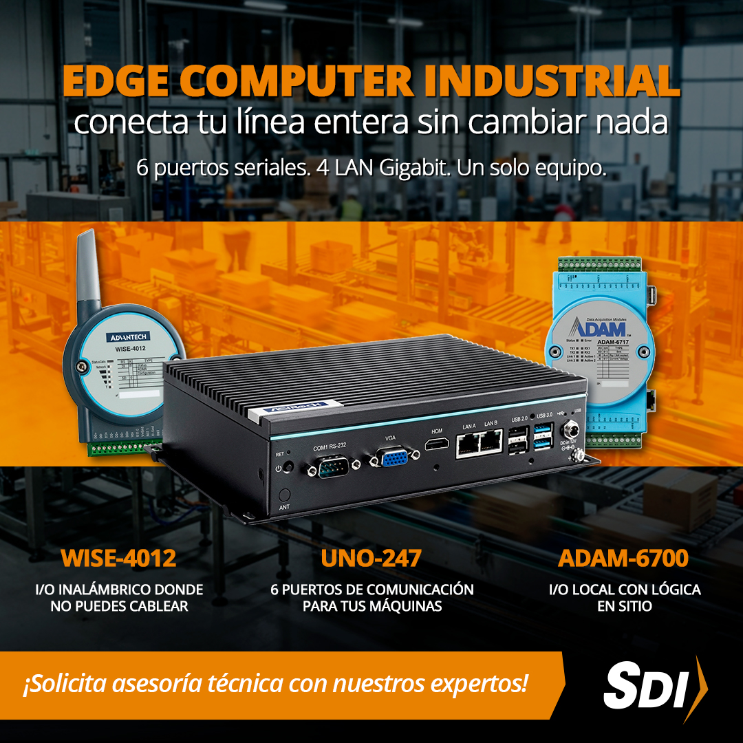 Un edge computer industrial conecta tu línea entera sin cambiar nada edge computer industrial