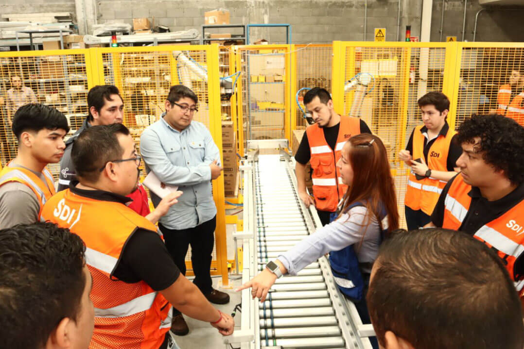 Programación de Robots Colaborativos Exitosa en SDI: Pruebas FAT de Solución de Paletizado