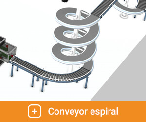 Conveyor espiral — Línea de empaque SDI