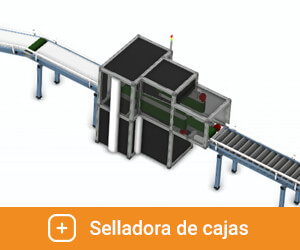 Selladora de cajas — Línea de empaque SDI