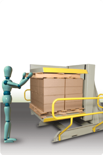 volteador de pallets en SDI